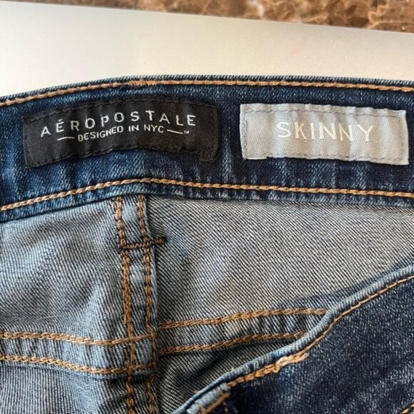 Aeropostale Skinny Jeans Size 6 Regular - Picture 4 of 6